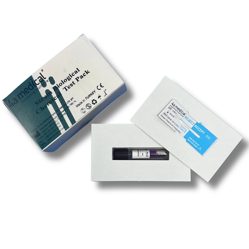 Steam Biological Chemical Test Pack – 4A MEDICAL, Sterilization Indicators & Monitors