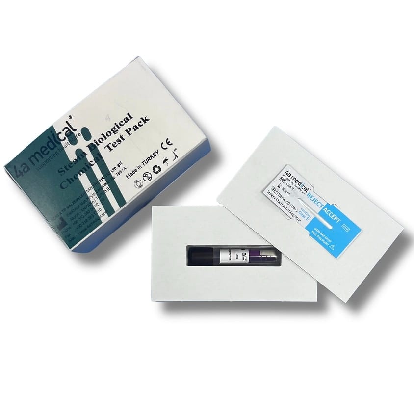 Steam Biological Chemical Test Pack – 4A MEDICAL, Sterilization Accessories