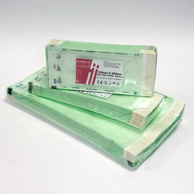 Sterilization Selfseal Pouches – 4A MEDICAL, Sterilisationsschläuche und -beutel