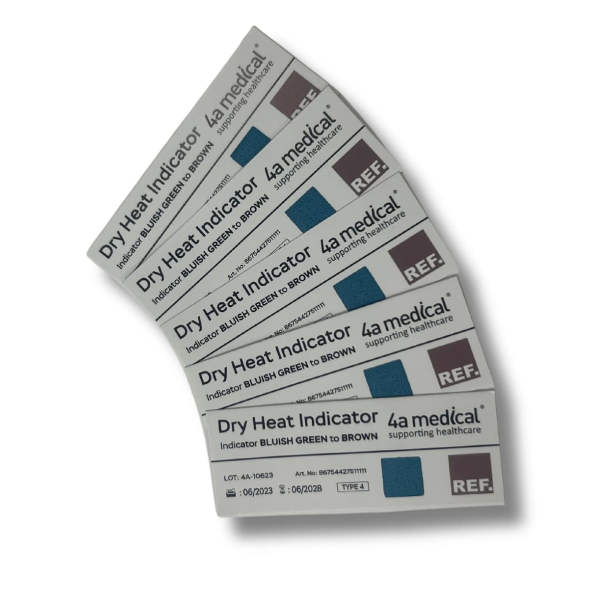 Dry Heat Chemical Indicators – 4A MEDICAL, Sterilisationszubehör
