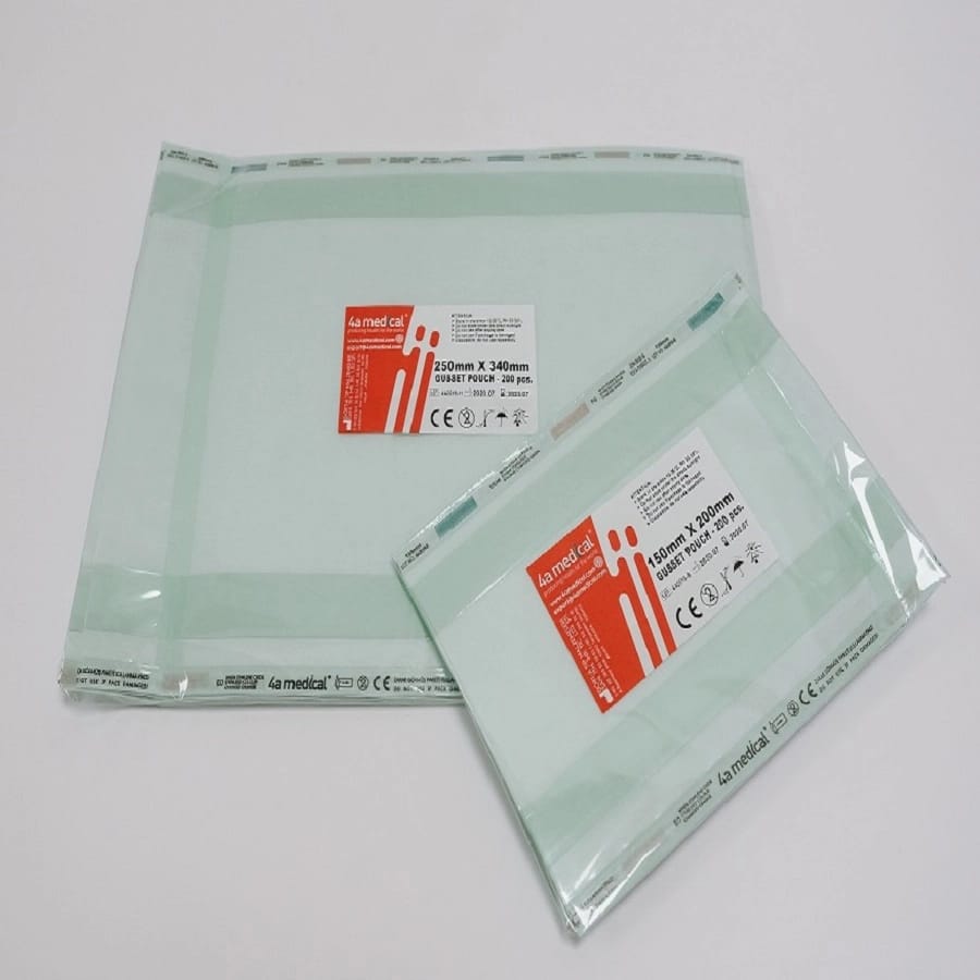 Sterilization Gusset Pouches – 4A MEDICAL, Sterilization Reels and Pouches
