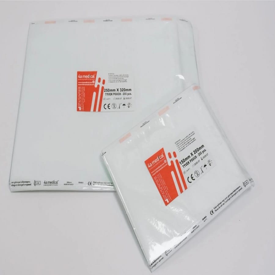 Tyvek Pouches – 4A MEDICAL, Sterilisationsschläuche und -beutel