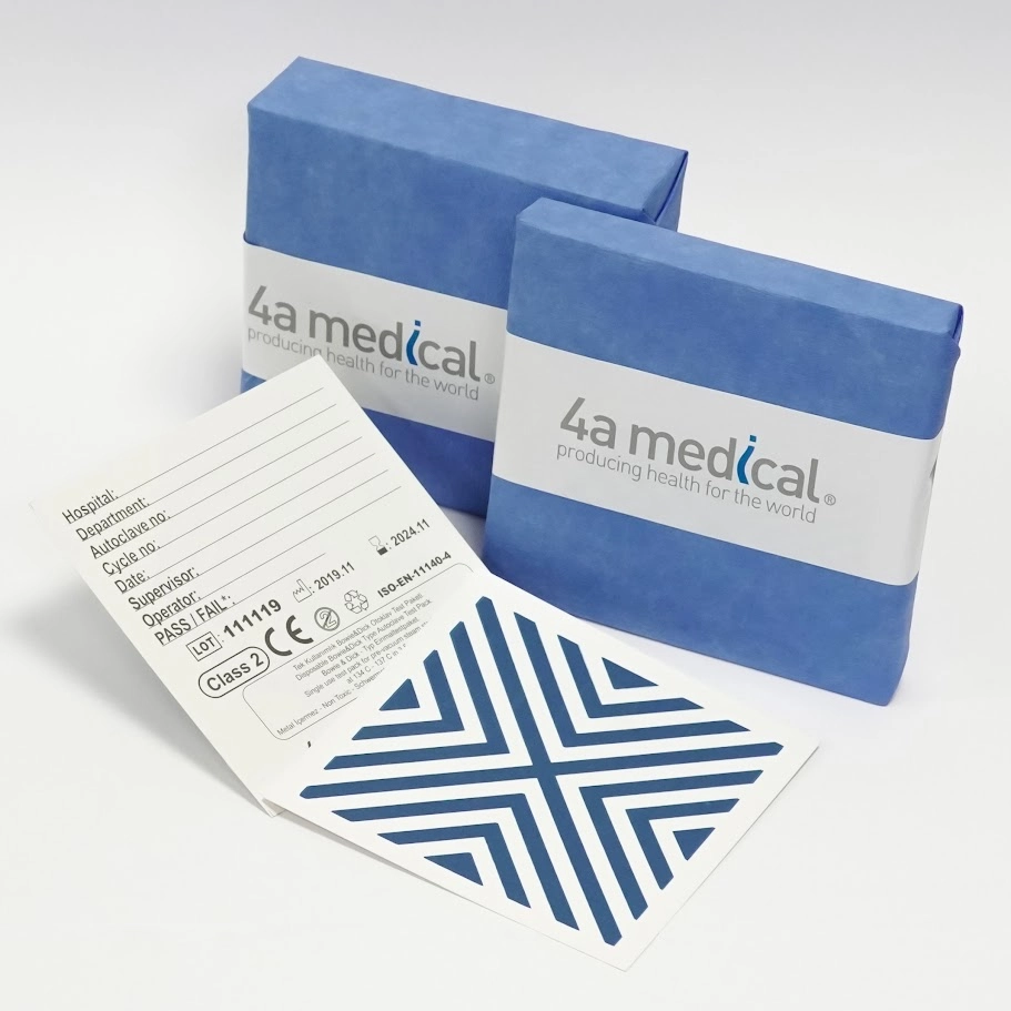 Bowie Dick Test Pack – 4A MEDICAL, Sterilization Indicators & Monitors