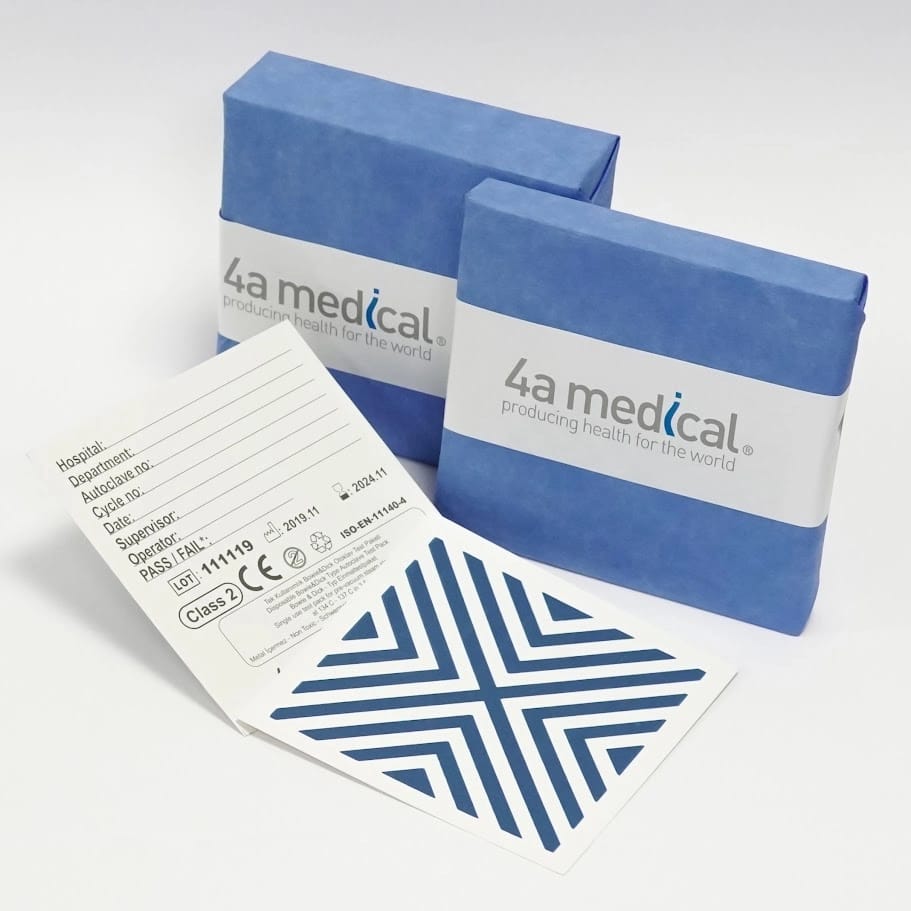 Bowie Dick Test Pack – 4A MEDICAL, Sterilisationszubehör