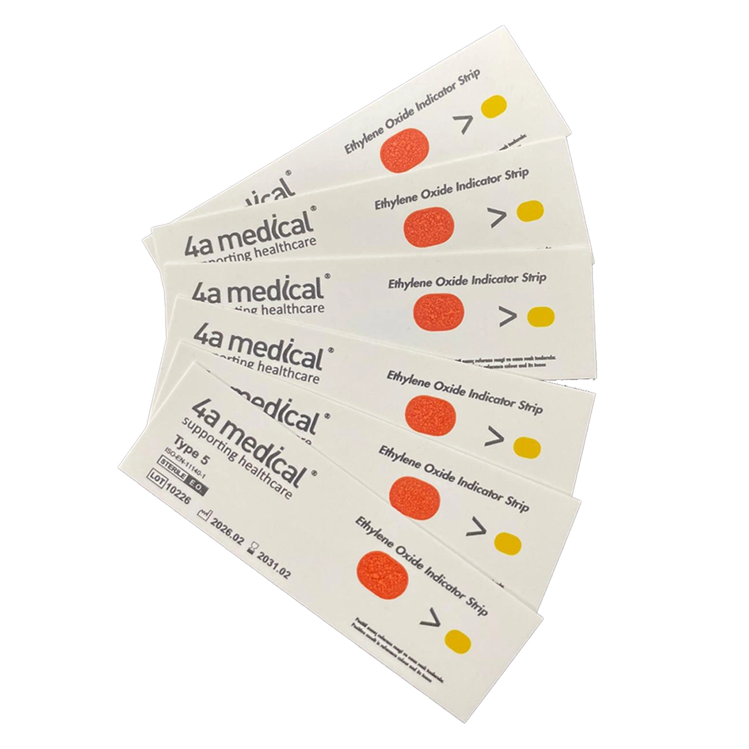 Ethylene Oxide Chemical Indicator – 4A MEDICAL, Sterilization Indicators & Monitors