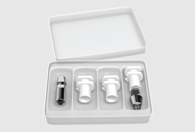D4 Plastic snap transfer with abutment – AB Dental Devices Ltd., Implant Components & Abutments