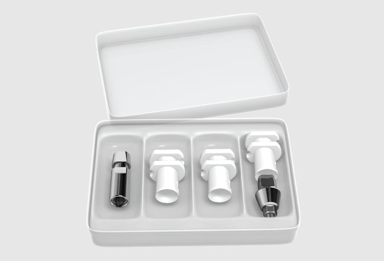 D4 Plastic snap transfer with abutment – AB Dental Devices Ltd., Sonstiges