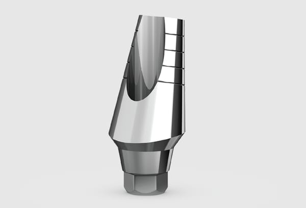P4C Angular abutment with conical platform