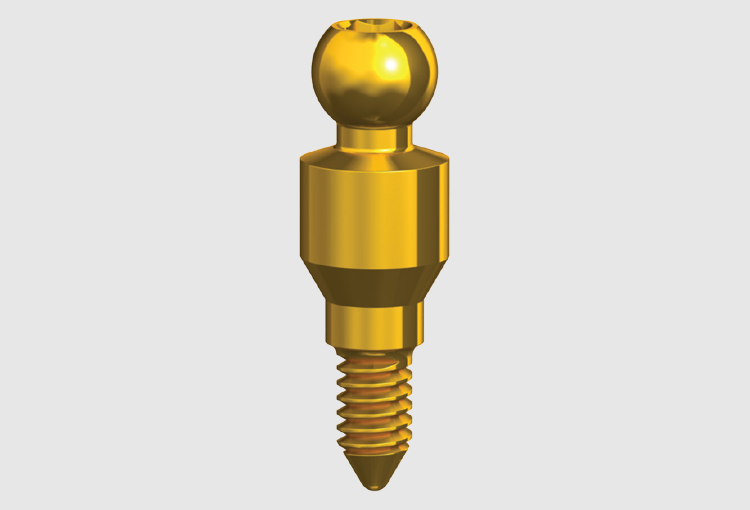 P5-3 Narrow ball attachment abutment – AB Dental Devices Ltd., Implant Components & Abutments
