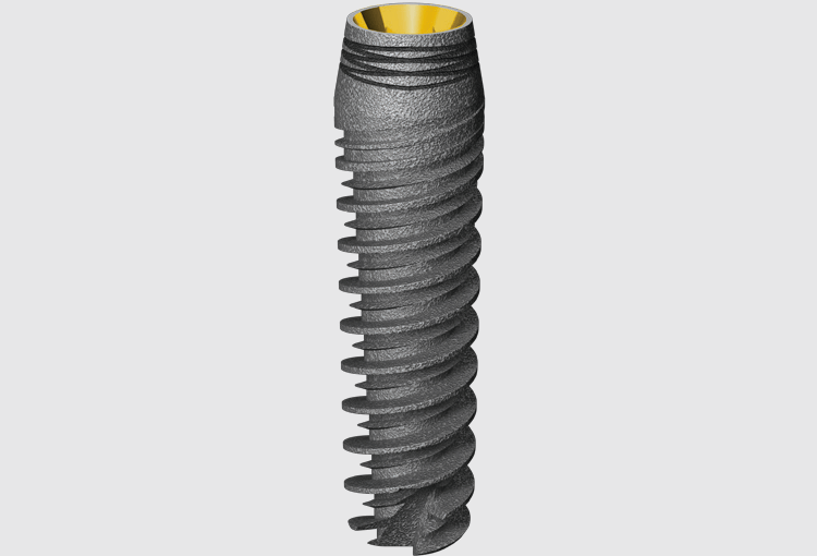 I10-3.75 Narrow trapeze implant – AB Dental Devices Ltd., Implant Systems