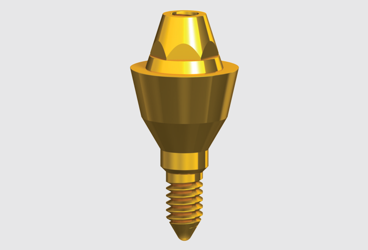 P16-3 Narrow straight adaptor – AB Dental Devices Ltd., Implant Components & Abutments