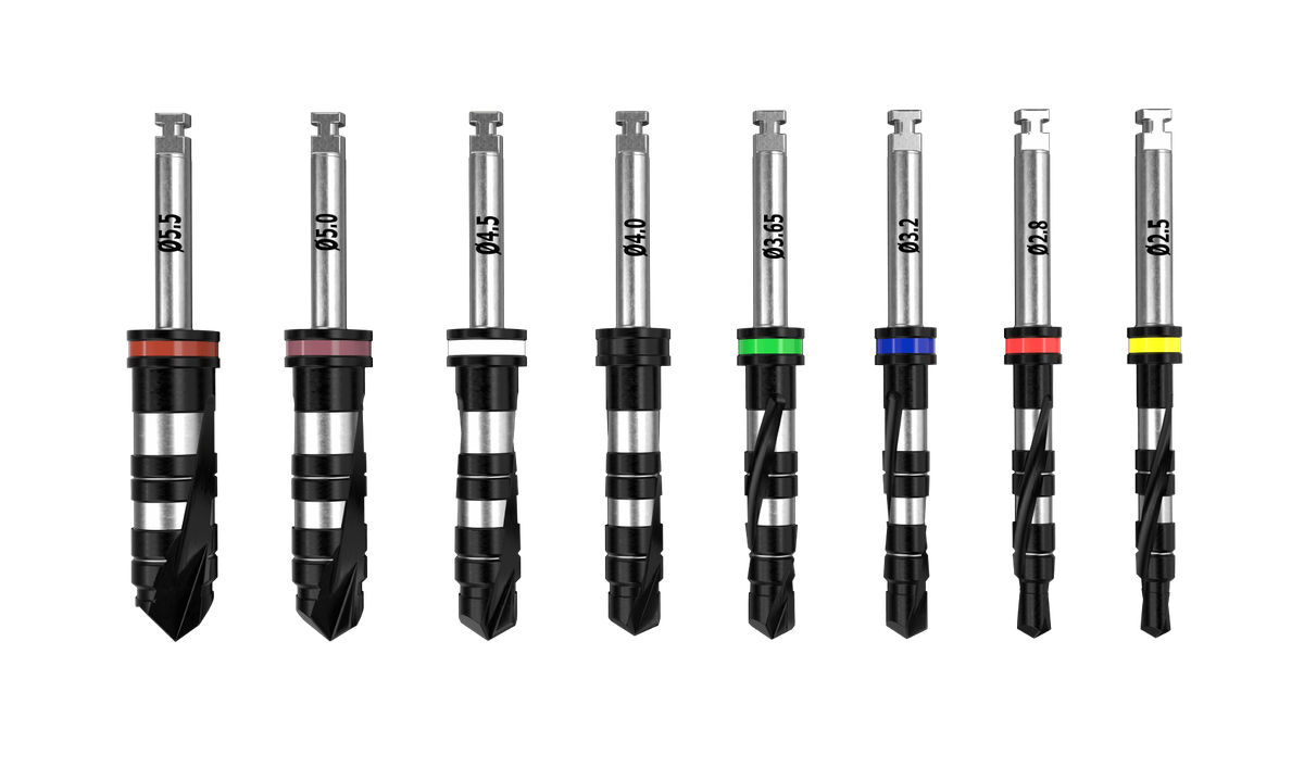 TDSD Step Drills – AB Dental Devices Ltd., Innenkühlsystem nach Kirschner