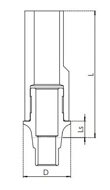 P9HRC-4,11 Composite abutment – AB Dental Devices Ltd., Abutments