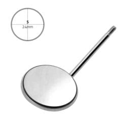 Mouth Mirror Rhodium # 5 – Accuram Instruments, Sonden