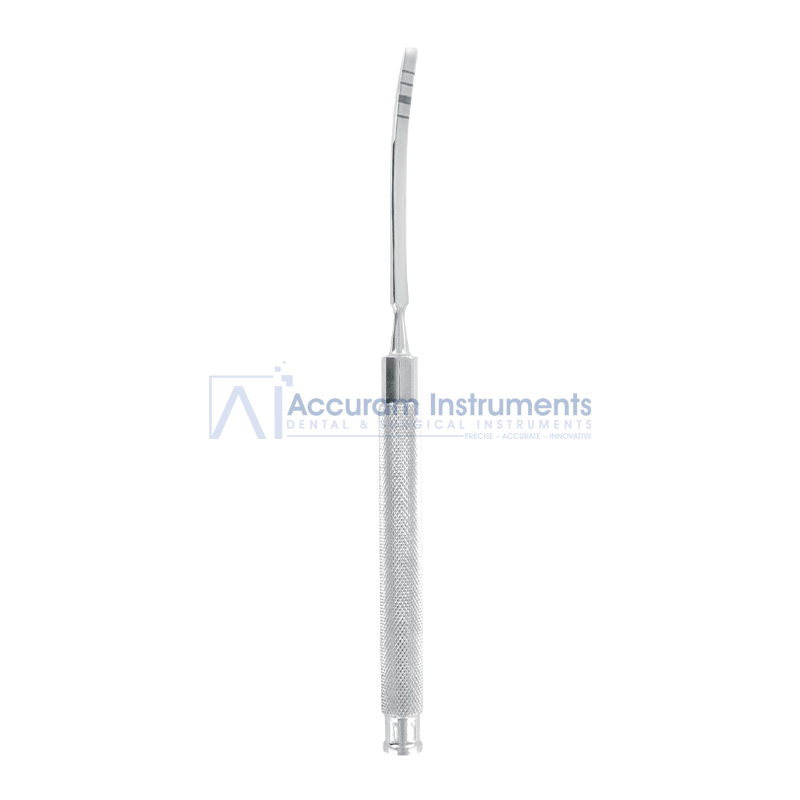 Bone Chisel Curved 4.0 mm – Accuram Instruments, Bone Rongeurs & Chisels