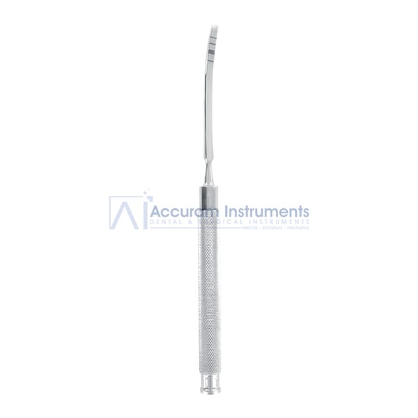 Knochenmeissel gebogen 4,0 mm