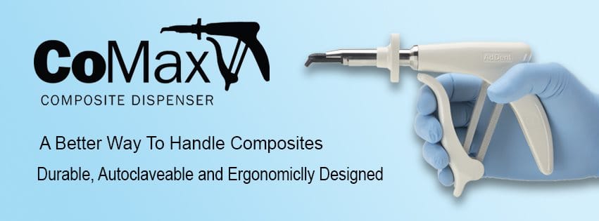 CoMax Composite Dispenser – ADDENT INC, Applikationspistolen