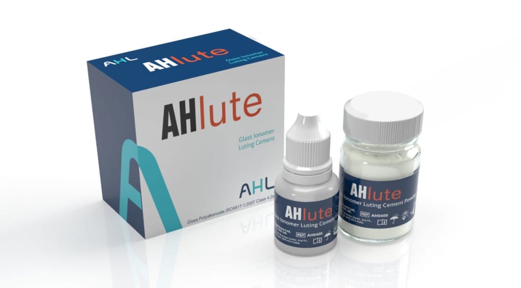 AHlute Glass Ionomer Luting Cement – ADVANCED HEALTHCARE LTD., Zemente
