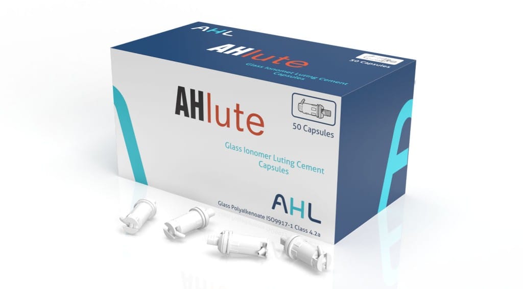 AHlute Glass Ionomer Luting Cement Capsules – ADVANCED HEALTHCARE LTD., Cements