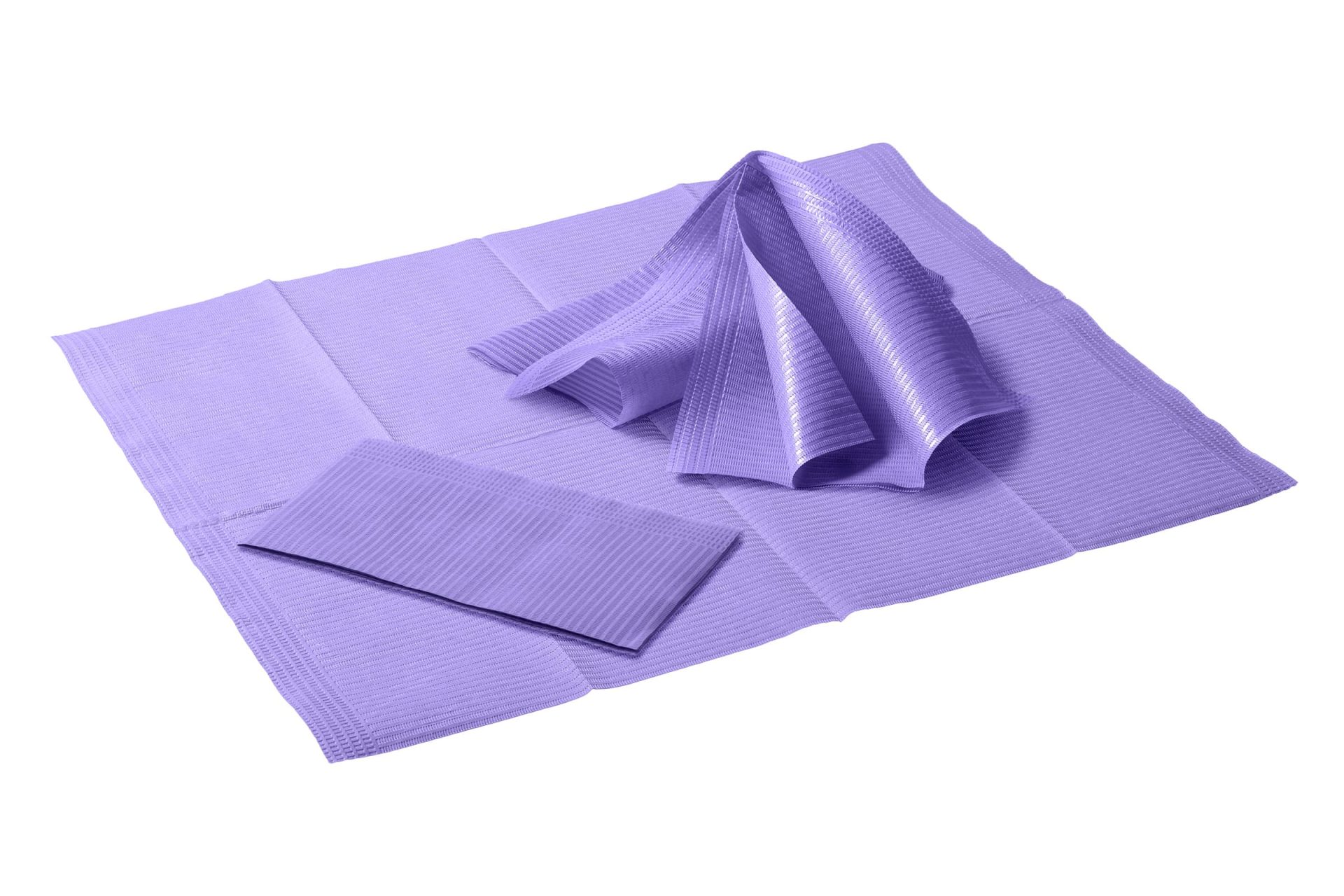 Patient Towels MAXI - Lilac – Akzenta International SA, Bibs & Patient Drapes