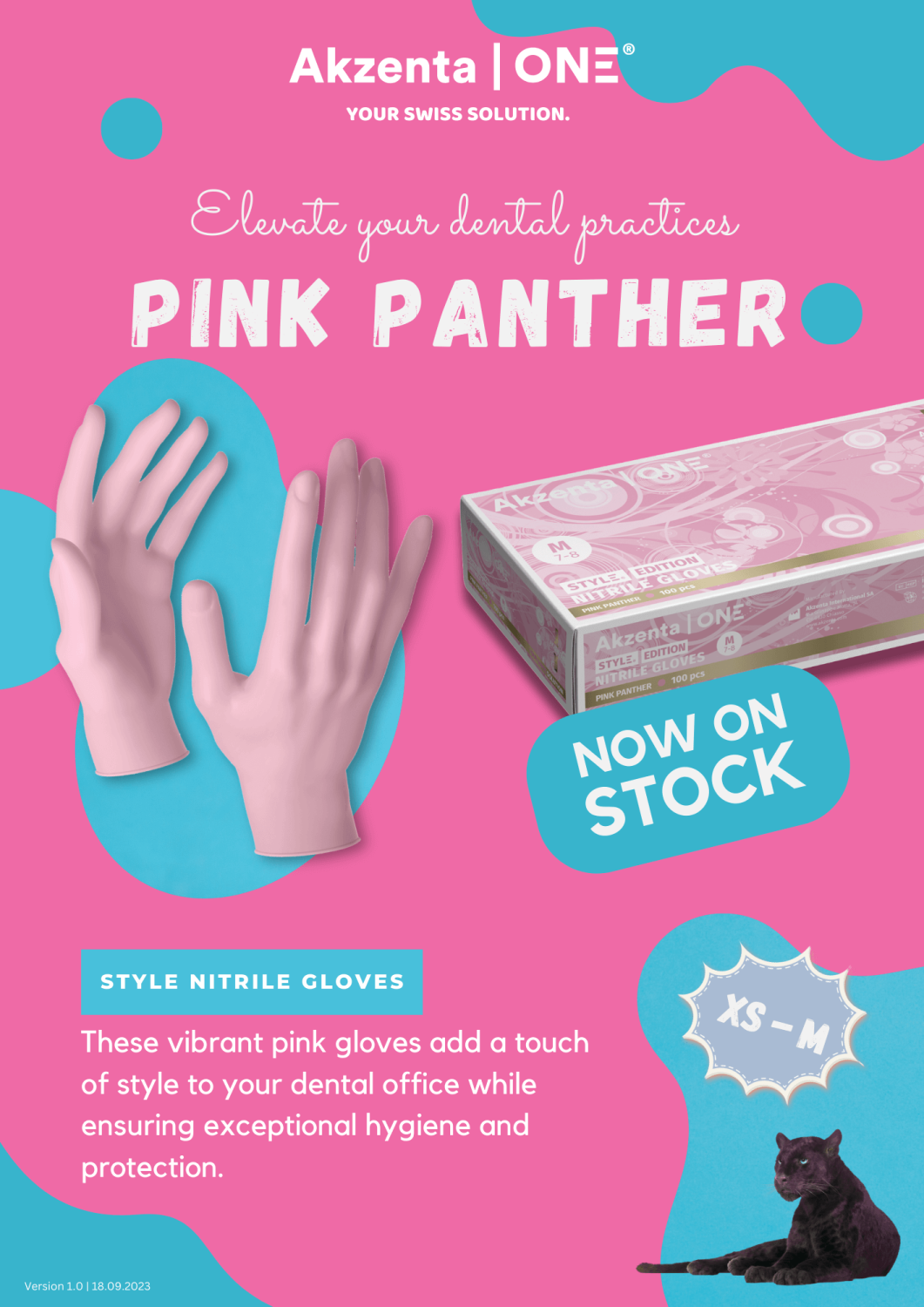 ART Style Nitril Pink Panther – Akzenta International SA, Arbeitskleidung - Arbeitsschutz