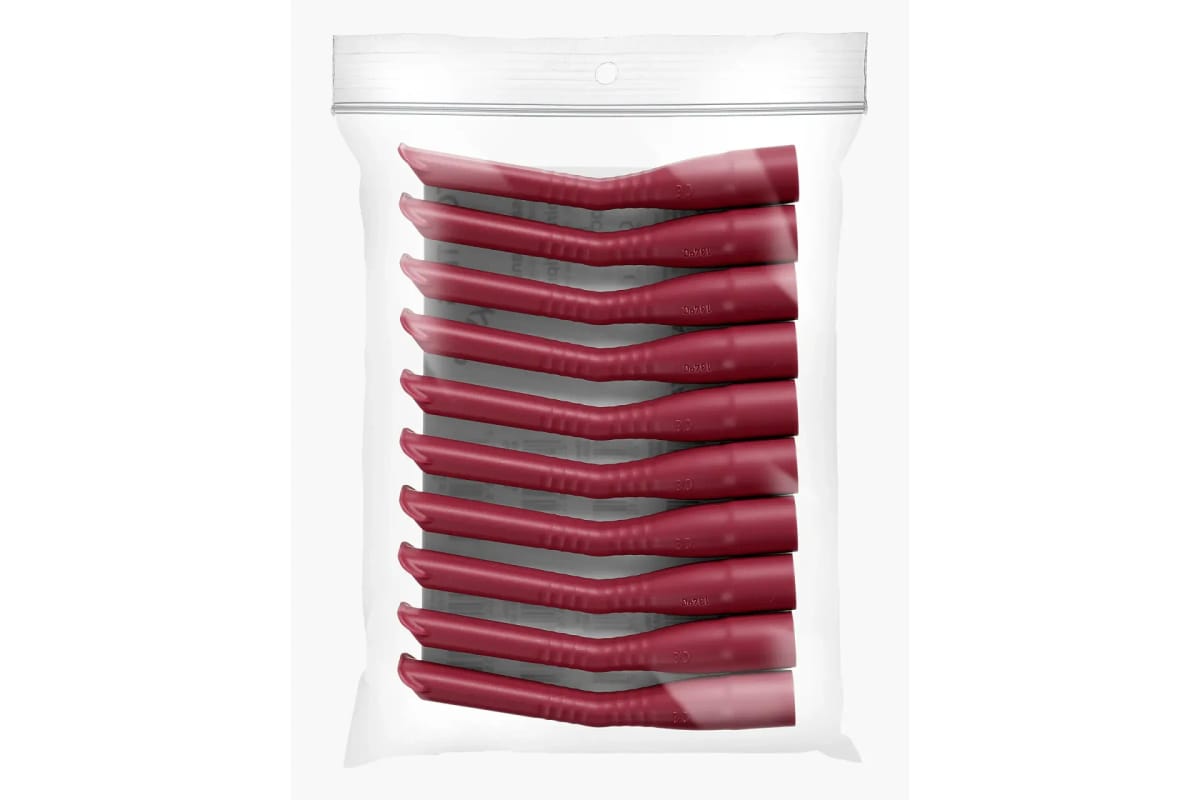 Aspirator Tips Kids - Burgundy – Akzenta International SA, Chirurgische Absaugkanülen