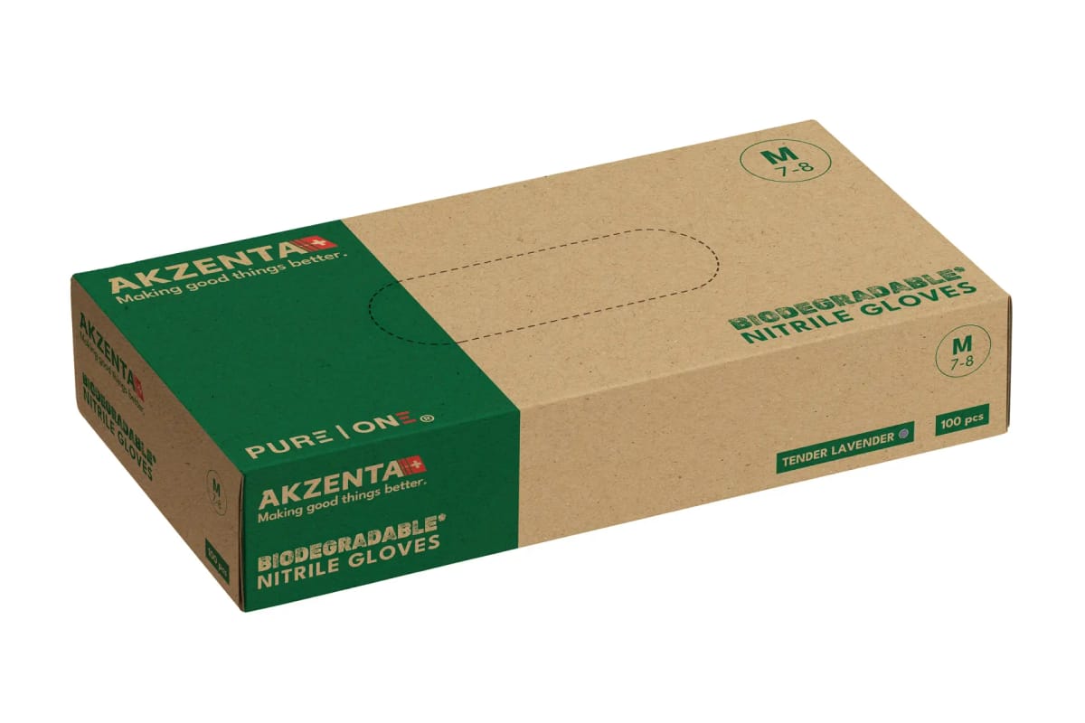 Bio Nitrile Gloves Biodegradable – Akzenta International SA, Arbeitskleidung - Arbeitsschutz