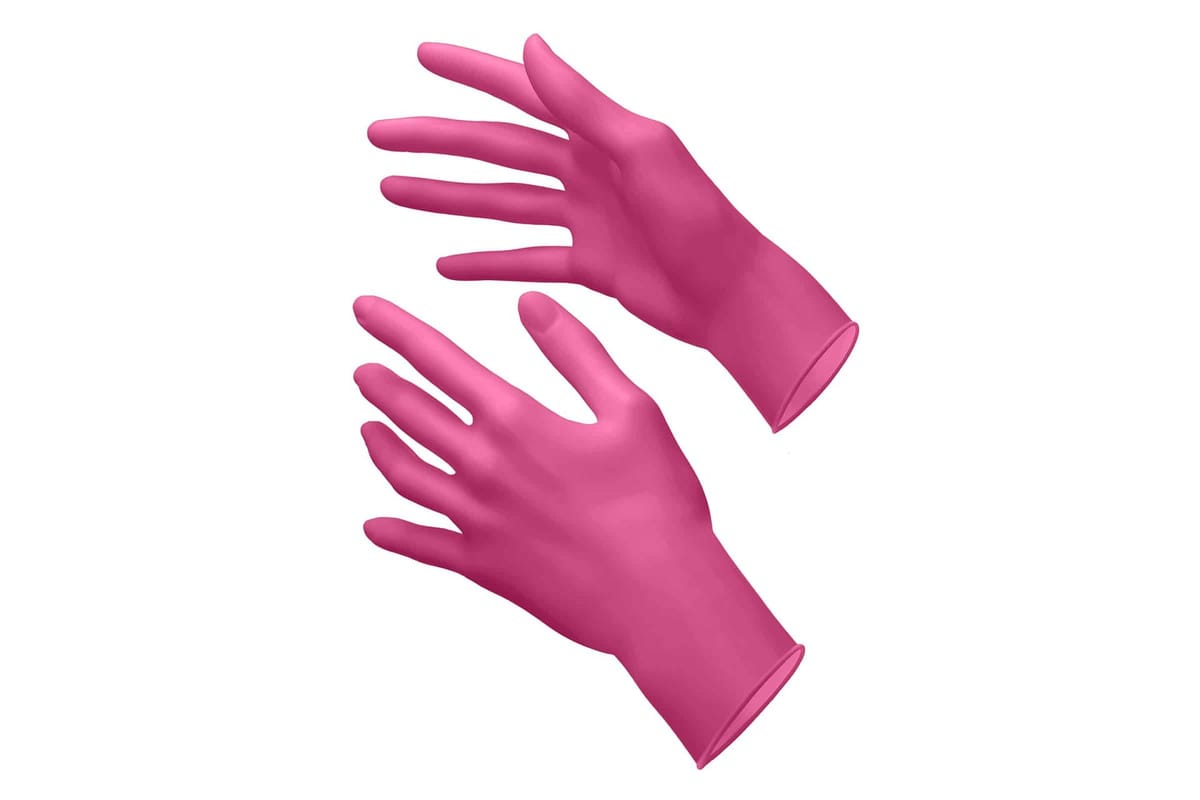 Nitrile Gloves - Fuchsia (XS) – Akzenta International SA, Workwear and Protective Clothing