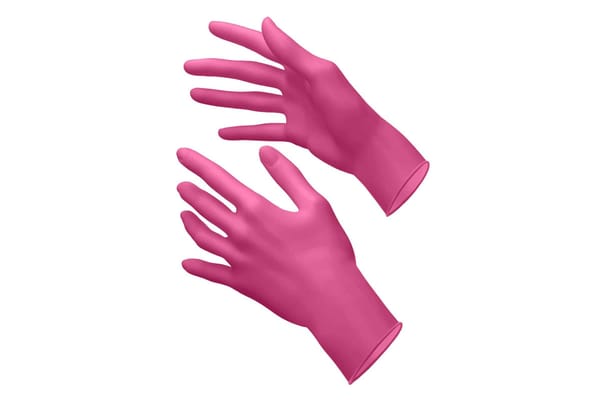 Nitrile Gloves - Fuchsia (XS)