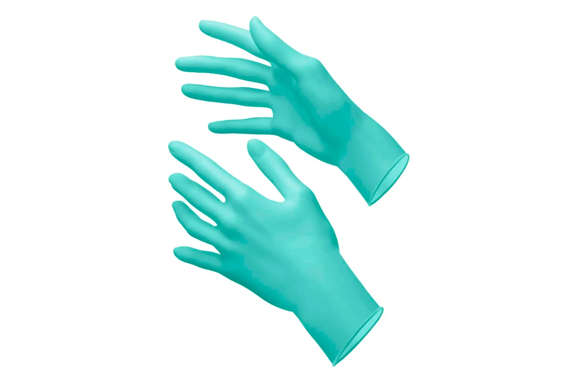Nitrile Gloves - Emerald Green (M) – Akzenta International SA, Examination Gloves