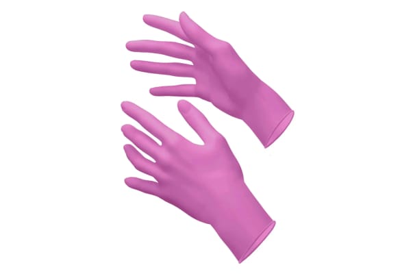 Nitrile Gloves - Pink Horizon (M)