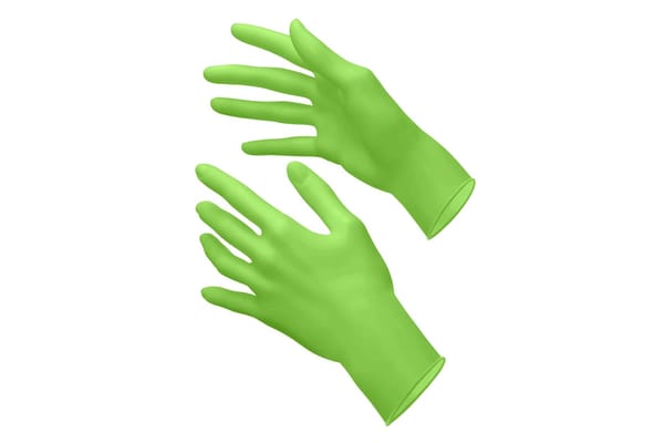 Nitrile Gloves - Mamba Green (XS)