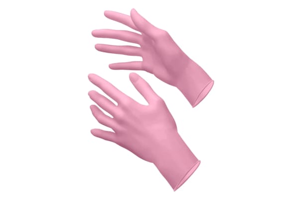 Nitrile Gloves - Pink Panther (S)