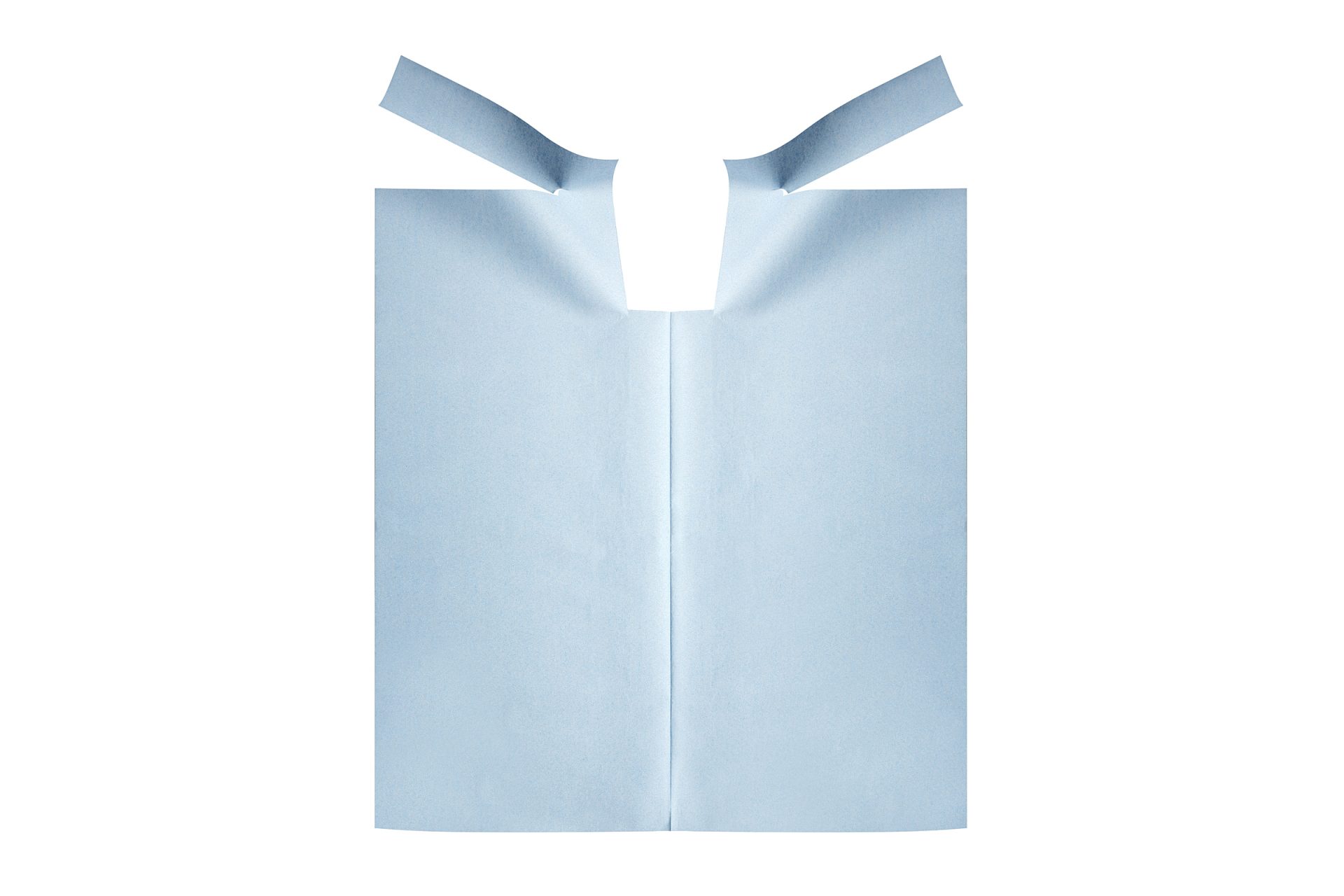 1+1 Aprons - Ice Blue – Akzenta International SA, Patient Garments