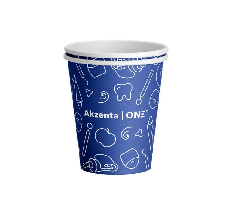 Paper Cups - Street Art - Magic Blue – Akzenta International SA, Mundspülbecher