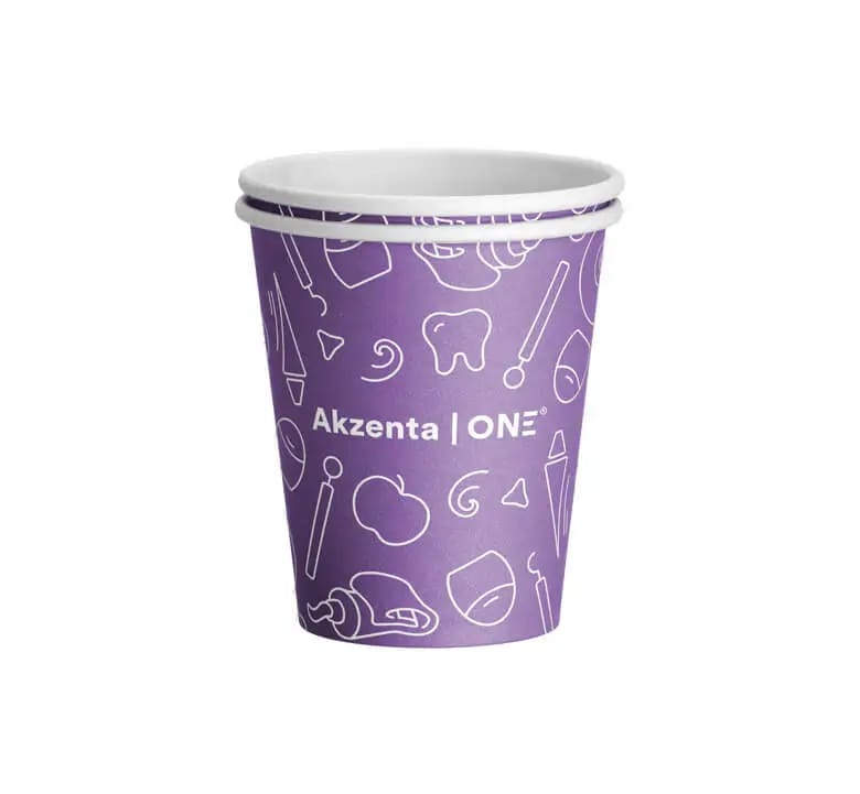 Paper Cups - Street Art - Purple Rain – Akzenta International SA, Rinsing Cups
