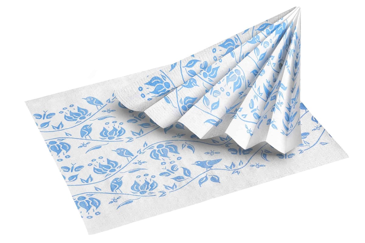 Patient Towels Paradise Edition Light Blue – Akzenta International SA, Practice Clothing