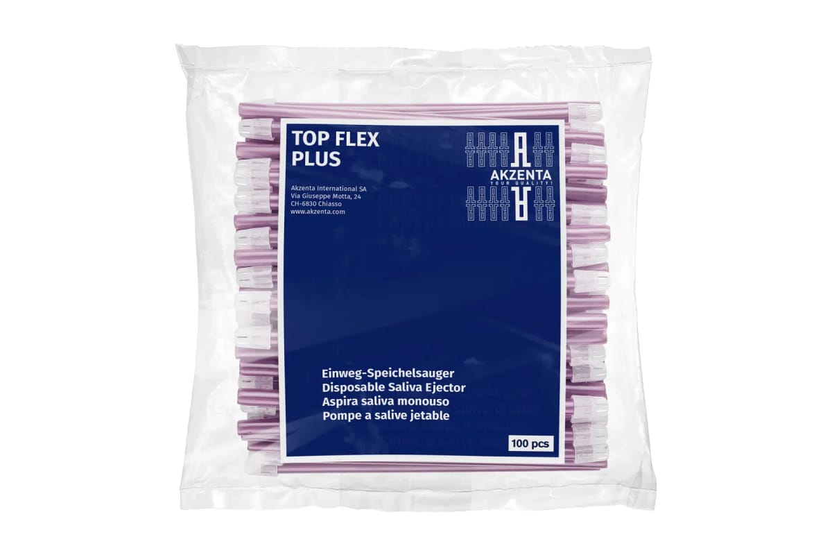 Saliva Ejector - Pink – Akzenta International SA, Saliva Ejectors