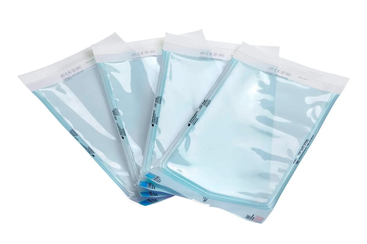 Sterilization Pouches 140 x 260 mm – Akzenta International SA, Sterilization Reels and Pouches