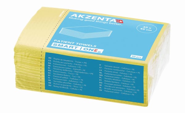 Patient Towels 2-ply. Yellow