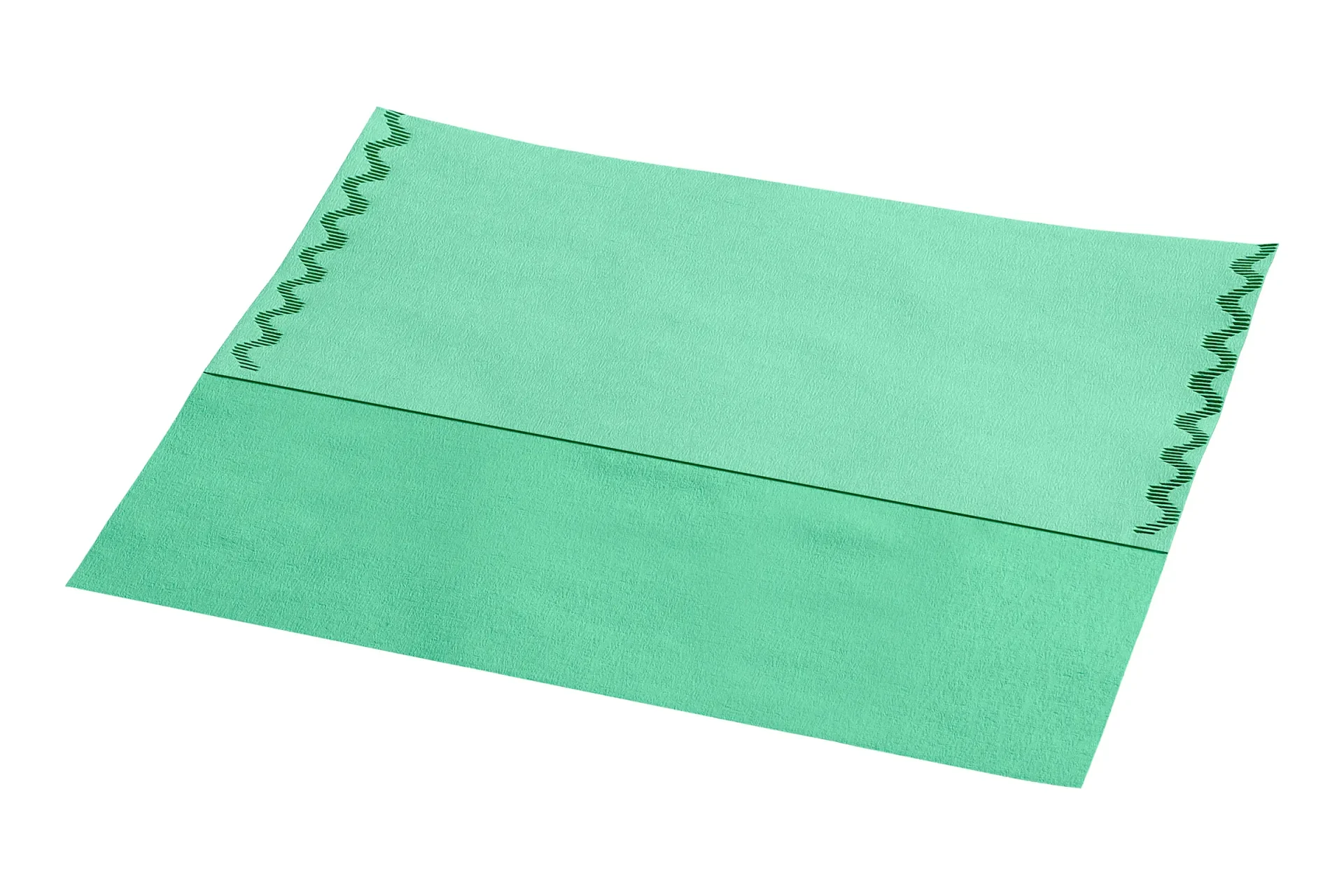 Sterilization Paper Top Cover - Emerald Green – Akzenta International SA, Headrest Covers & Operatory Covers