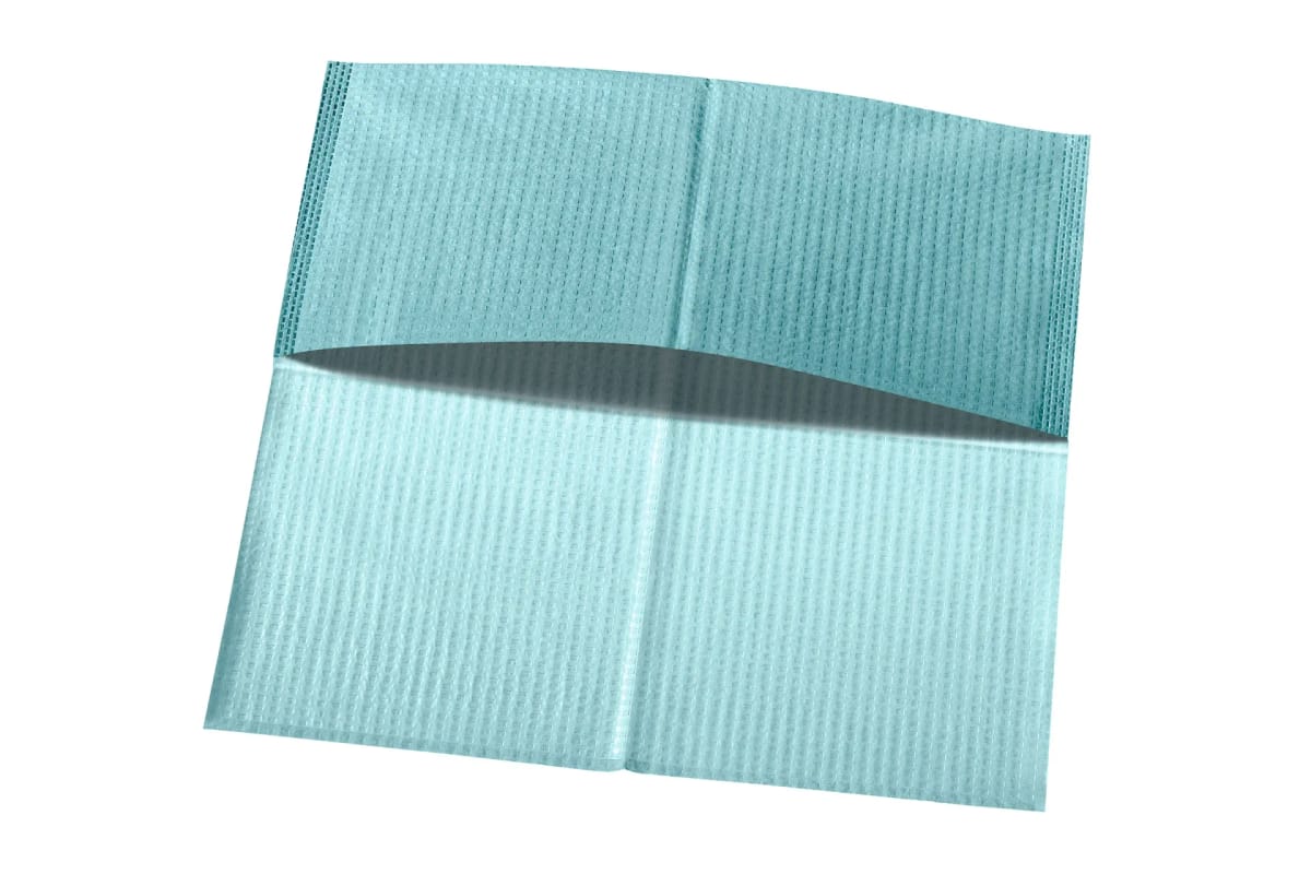 Headrest Covers Tissue-PE Laguna Blue – Akzenta International SA, Disposables