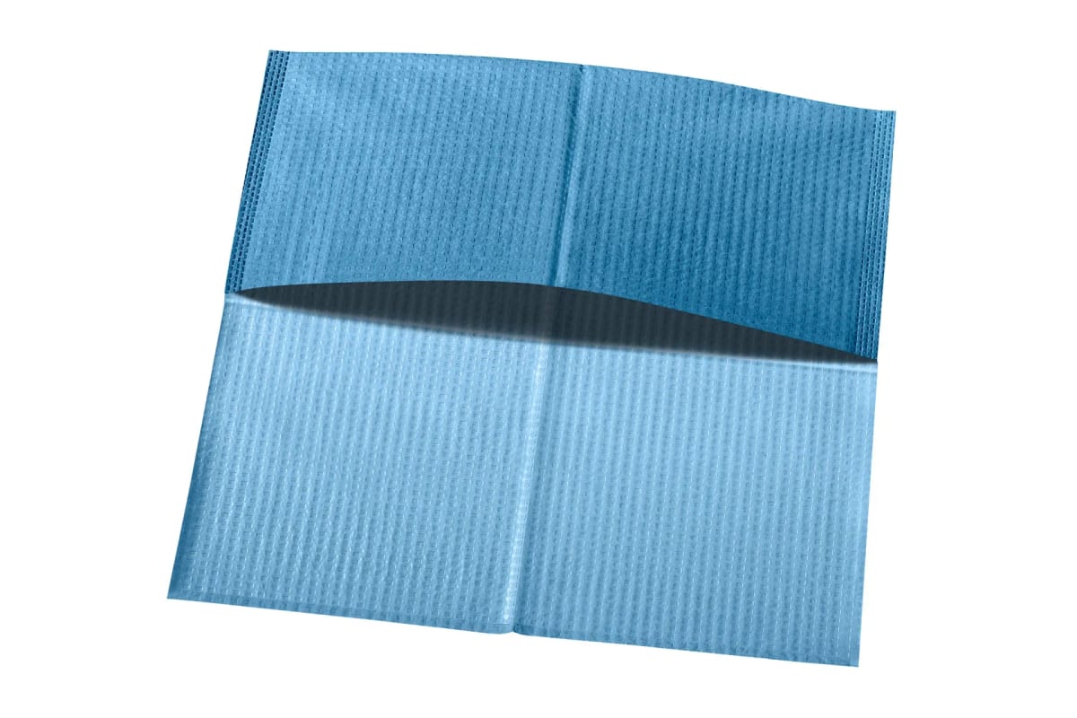 Headrest Covers Tissue-PE Magic Blue – Akzenta International SA, Disposables