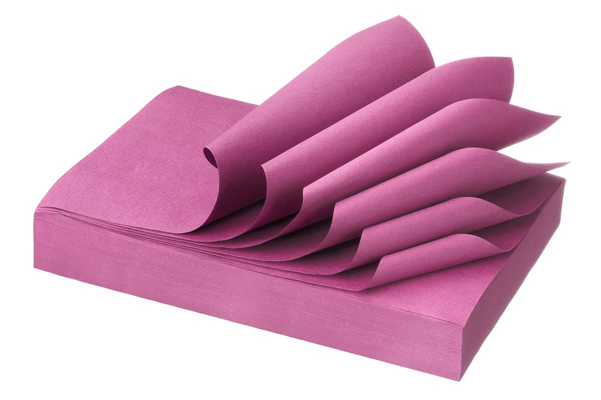 Tray Paper Fuchsia – Akzenta International SA, Einwegartikel