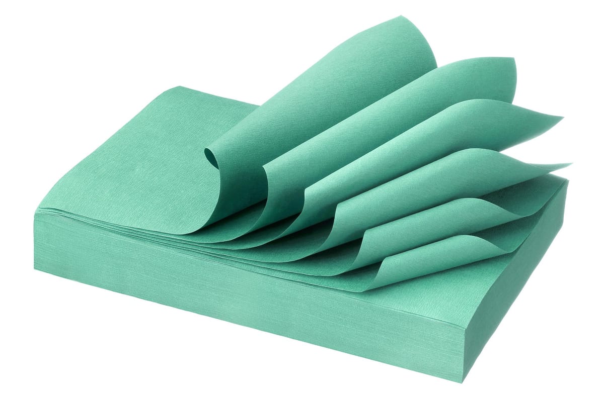 Tray Paper Green – Akzenta International SA, Disposables