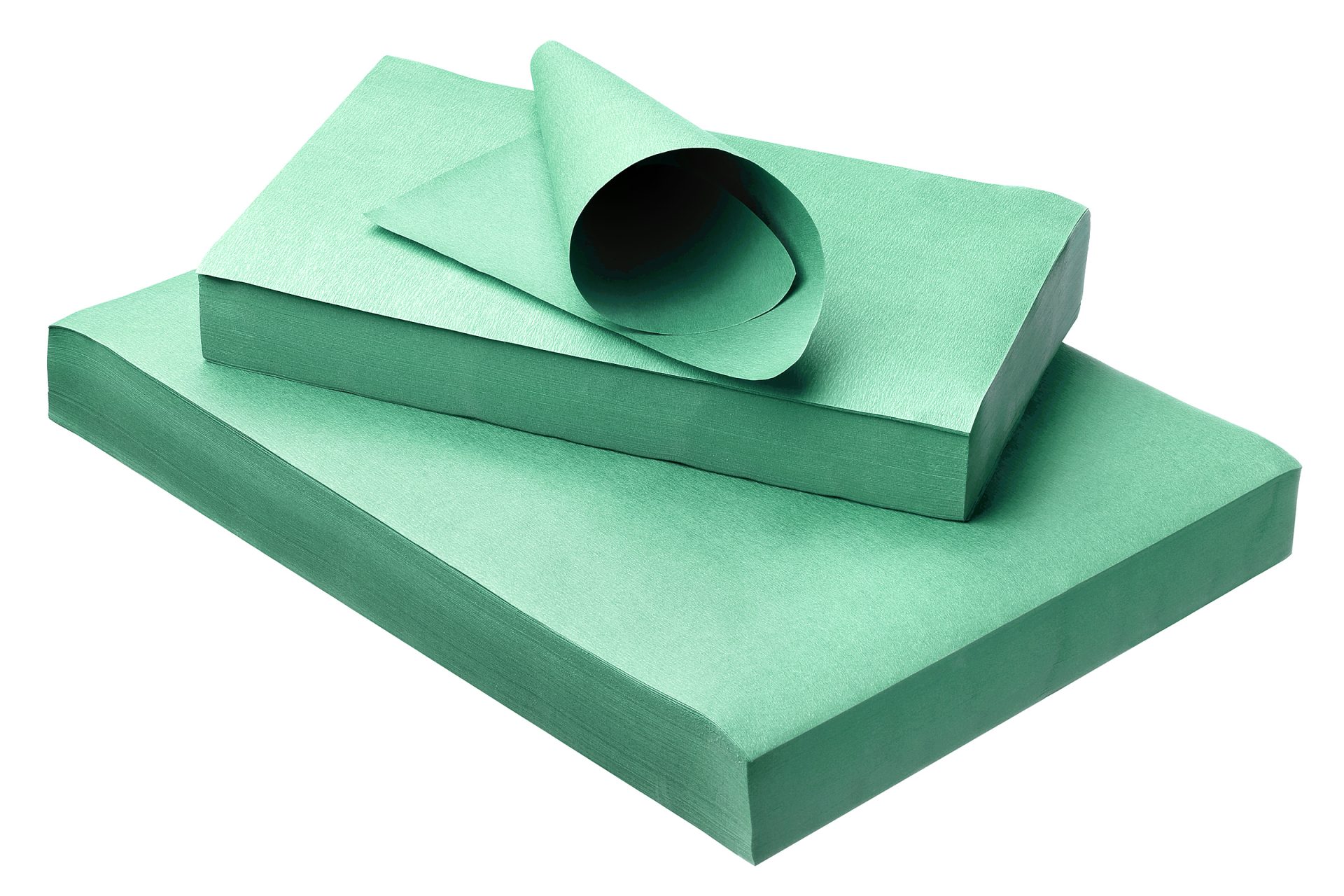 Tray Paper Green 18 x 28 cm