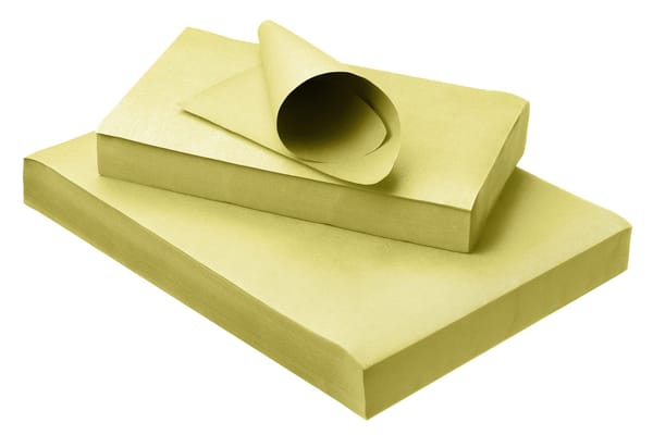 Tray Paper Yellow 18 x 28 cm