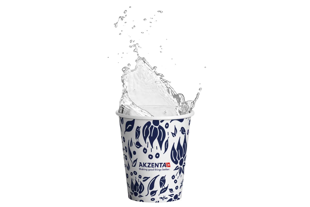 Paper Cups Paradise – Akzenta International SA, Mundspülbecher