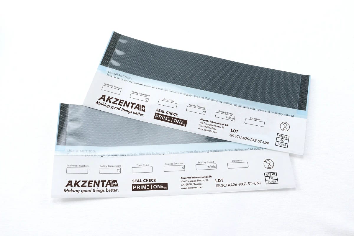 Seal Check Test – Akzenta International SA, Sterilisationszubehör