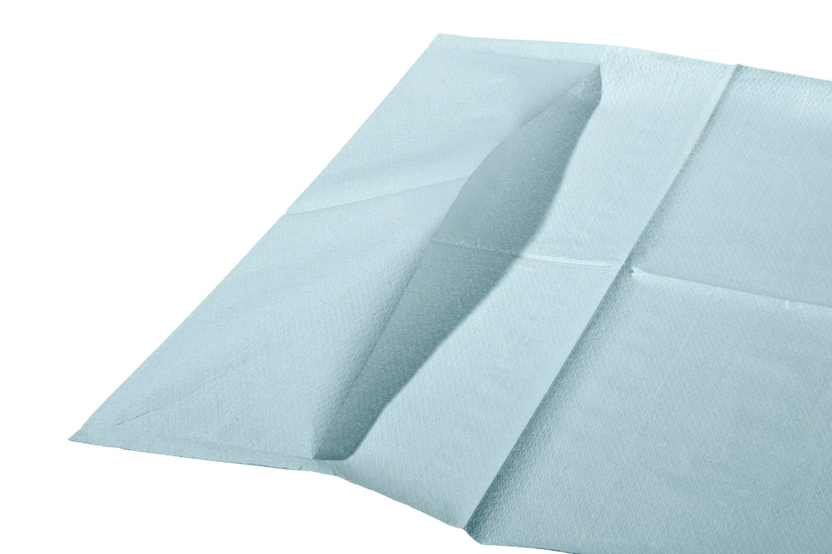 Aprons with pocket - Light Blue – Akzenta International SA, OP-Kleidung